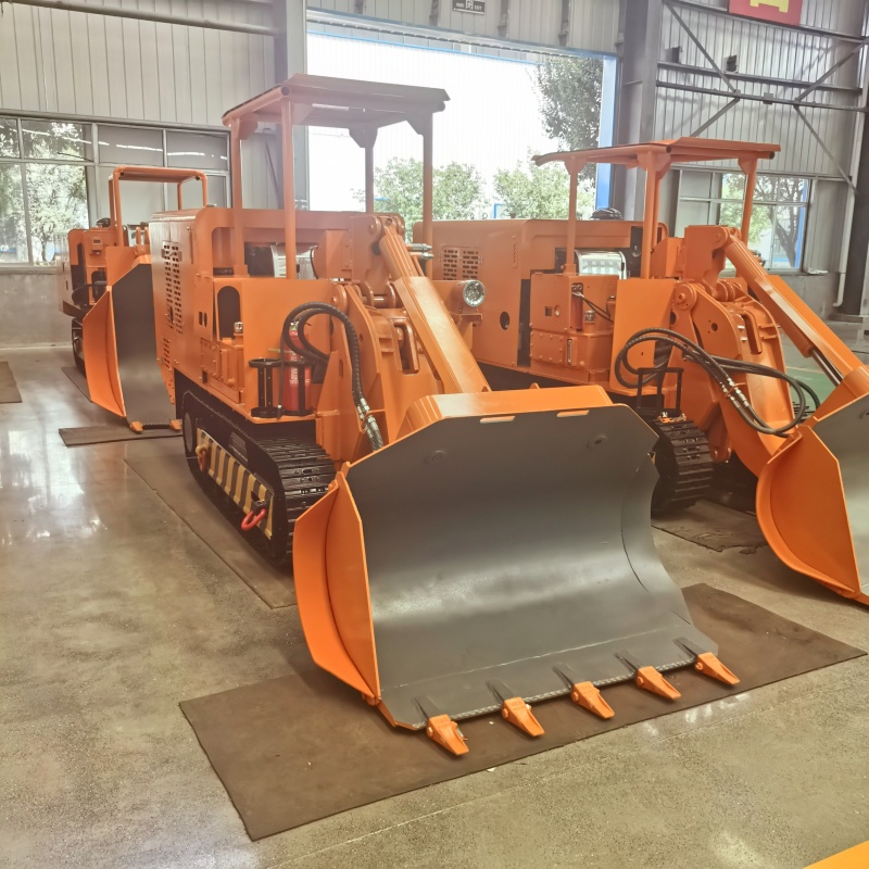 Máy xúc lật dỡ hàng bên hông