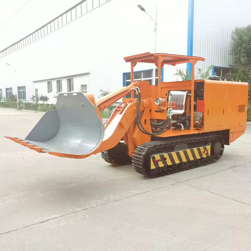 Máy xúc đá dỡ hàng bên hông 80