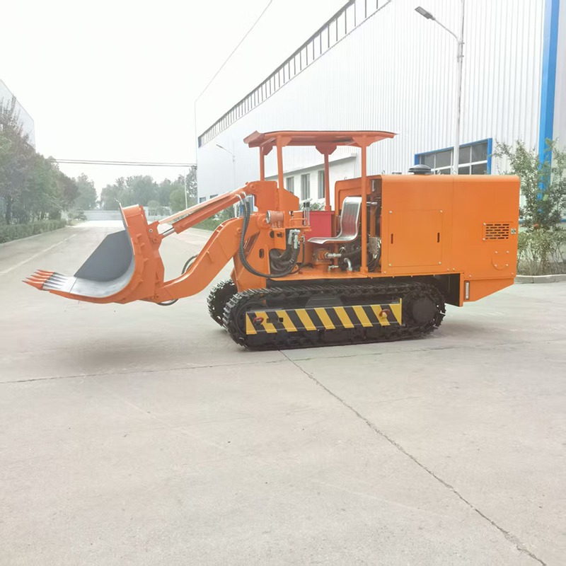 Máy xúc đá dỡ tải bên hông lớn