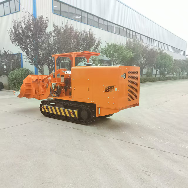 Diesel Side Unloading Rock Loader