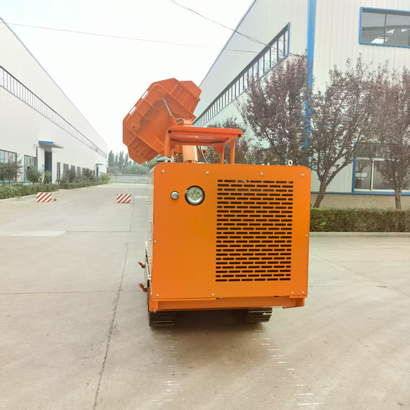 Máy xúc đá dỡ tải bên hông lớn