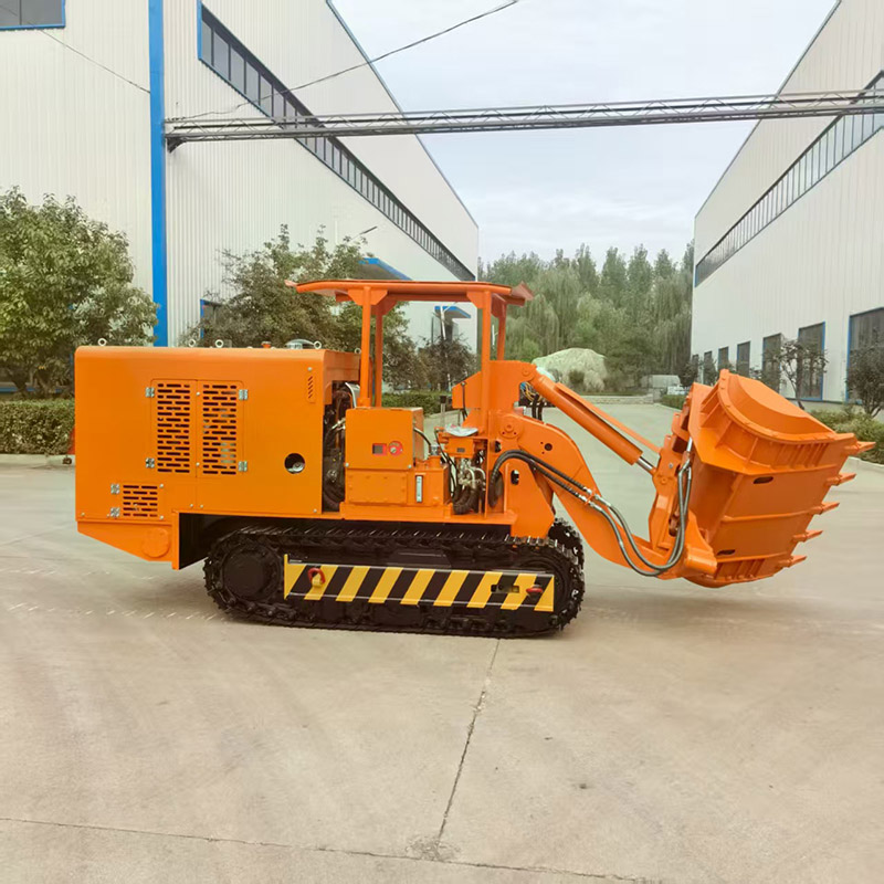 Gesteinslader zur Tunnelentladung