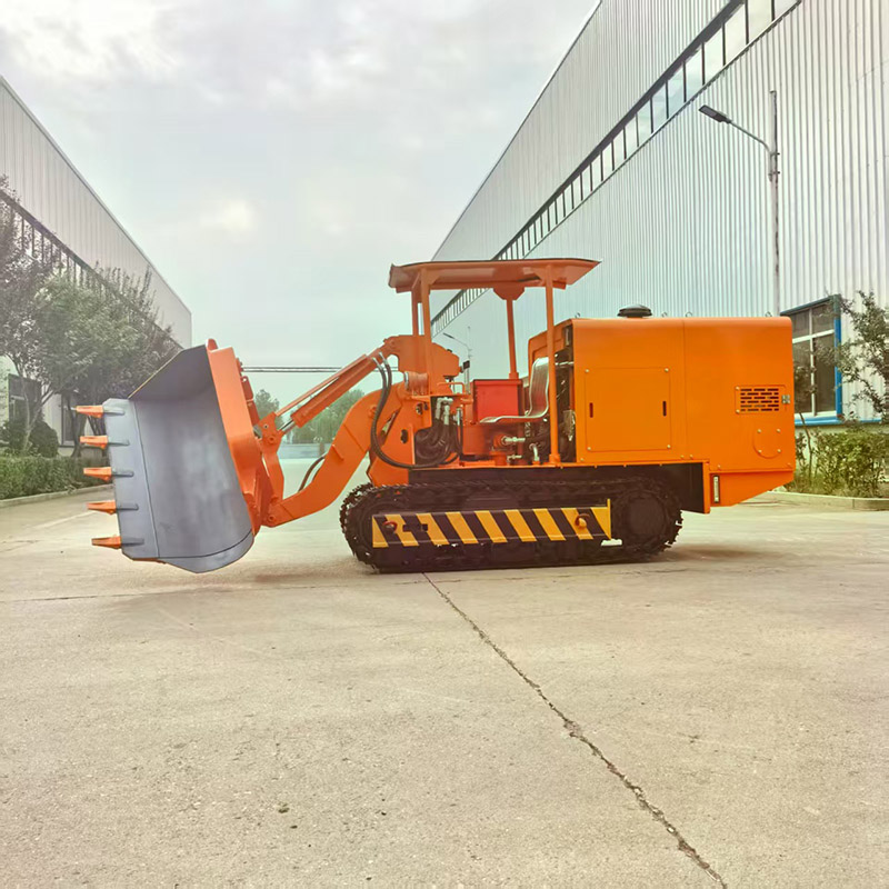 Gesteinslader zur Tunnelentladung