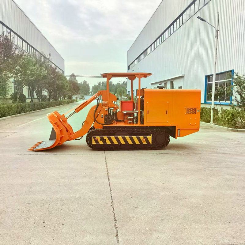 Gesteinslader zur Tunnelentladung