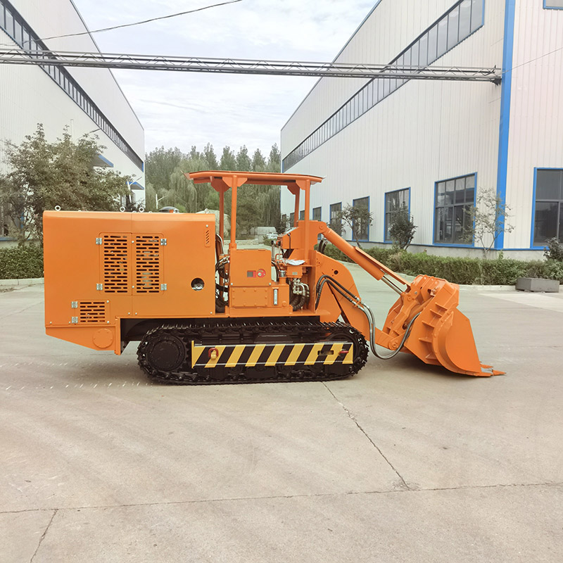 Gesteinslader zur Tunnelentladung