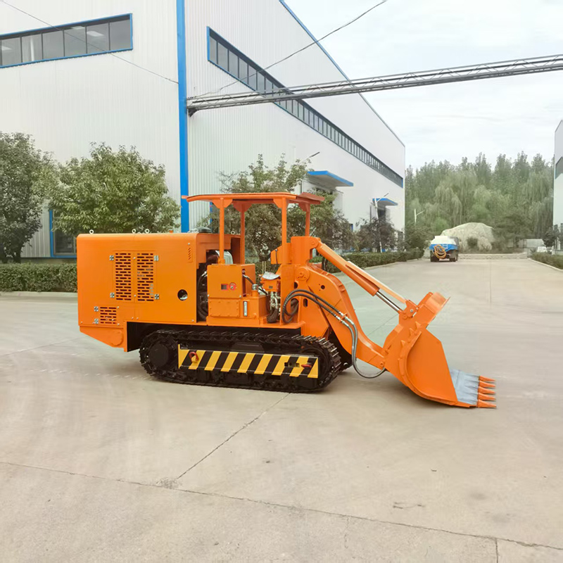 Máy xúc đá dỡ hàng bên hông 80