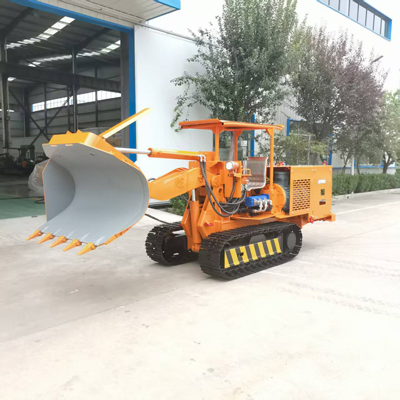 Medium Side Dump Rock Loader