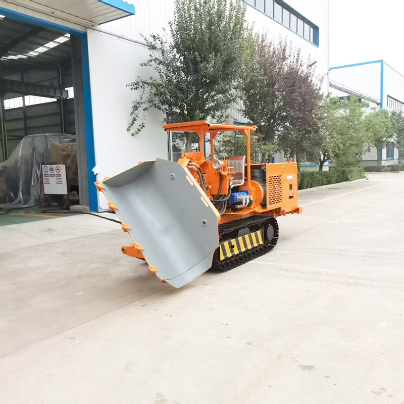 Medium Side Dump Rock Loader