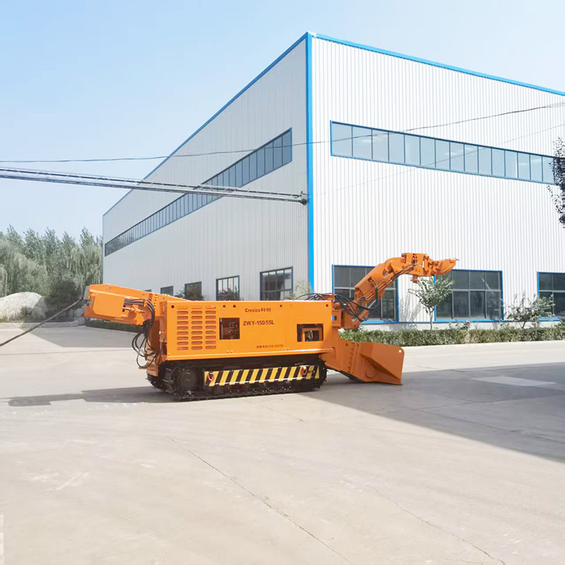 Carregador de entulho para mina de ouro