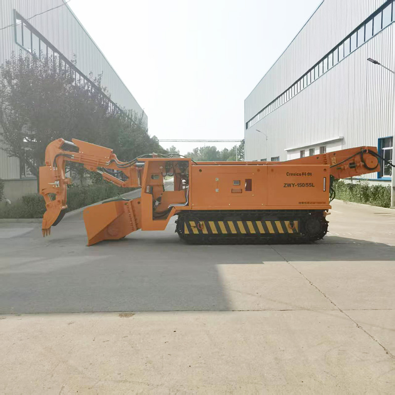 جرافة حفارة خلفية لمنجم فحم