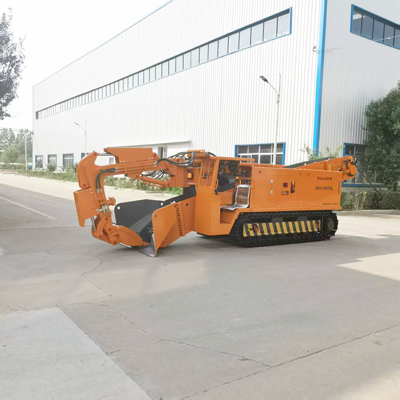 Máy xúc đất dùng cho đường hầm nhỏ