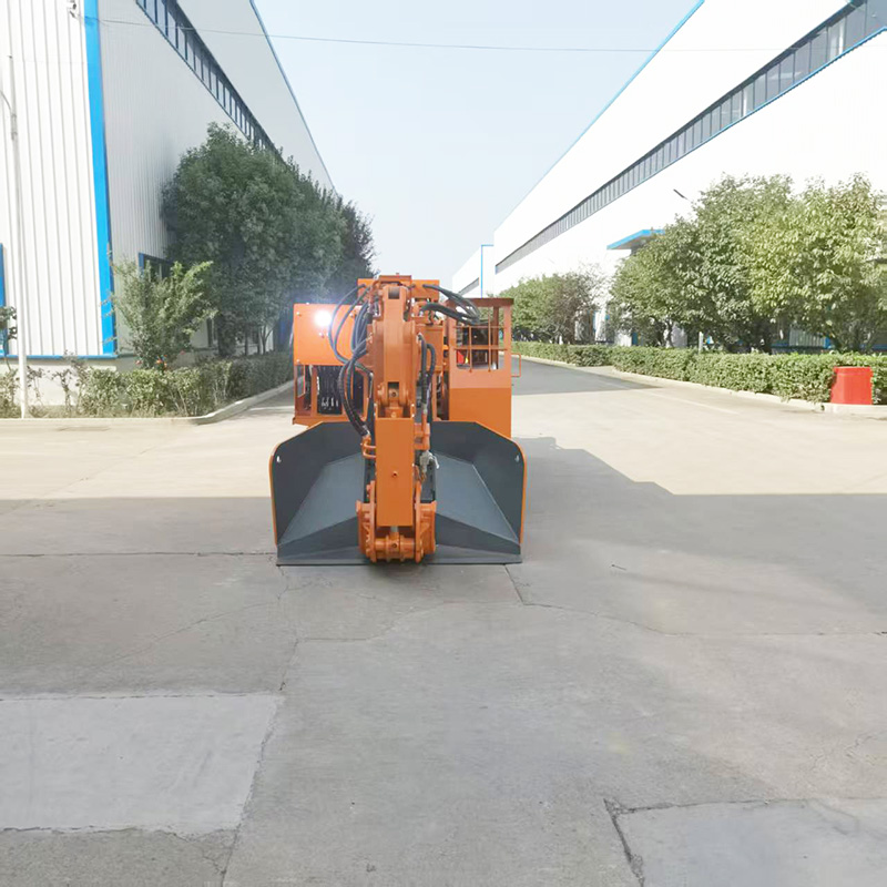 جرافة حفارة خلفية لمنجم فحم