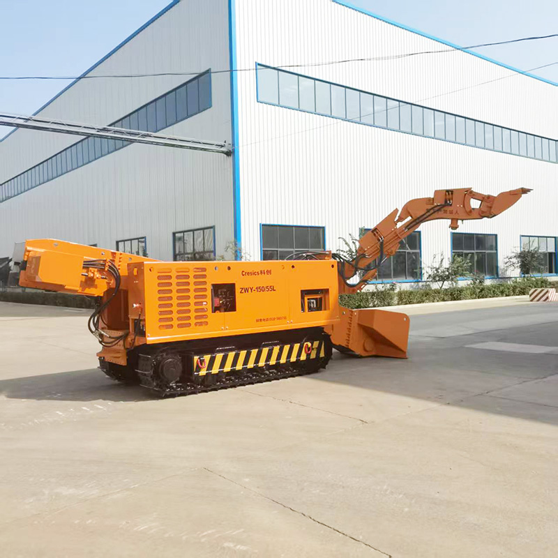 جرافة حفارة خلفية لمنجم فحم