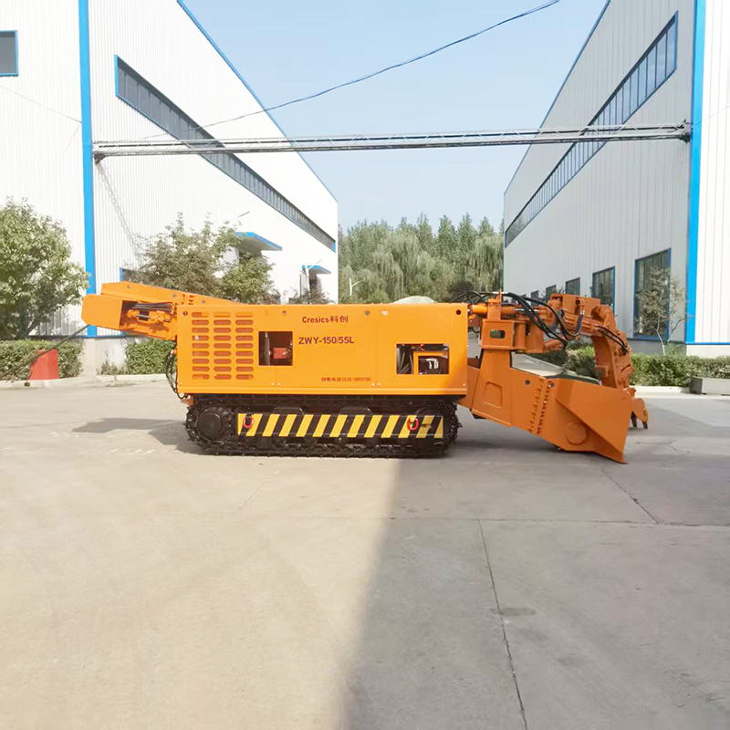 Máy xúc đất dùng cho đường hầm nhỏ