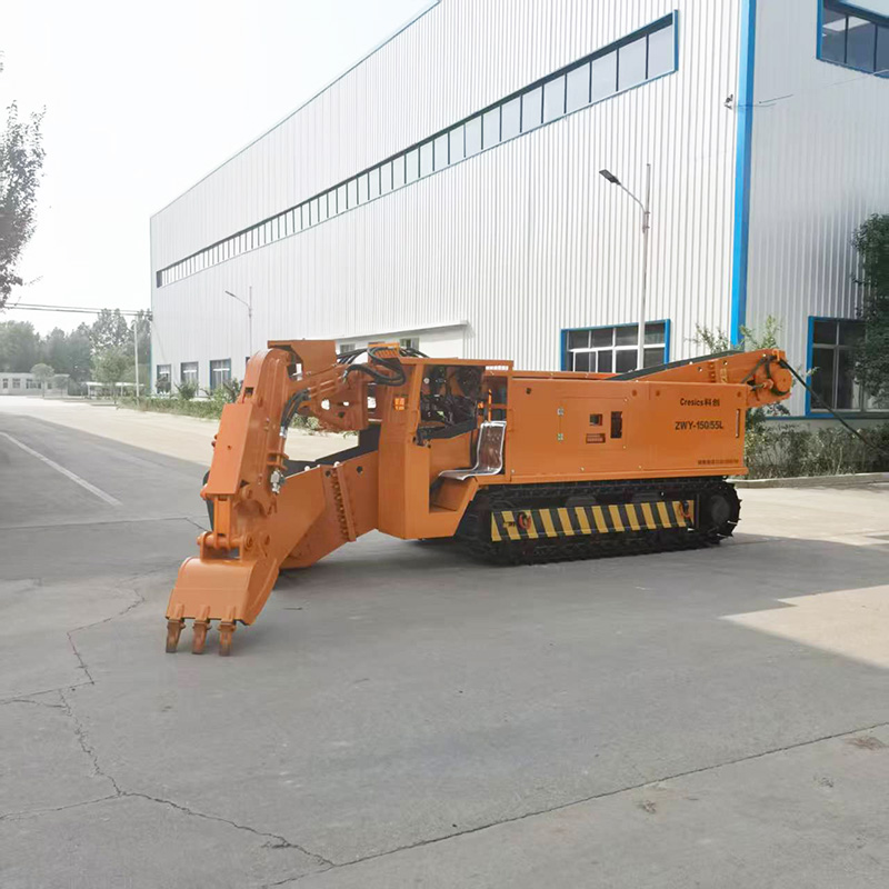 Carregador de entulho de grande inclinação