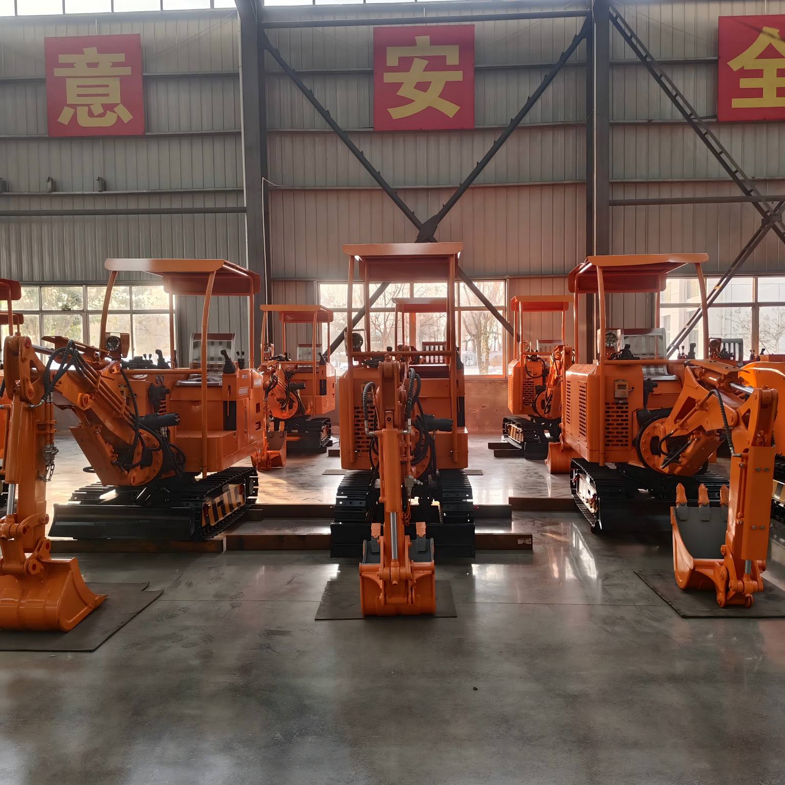 Excavatrice hydraulique minière