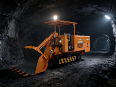 Como escolher uma pá carregadora basculante lateral para rochas?