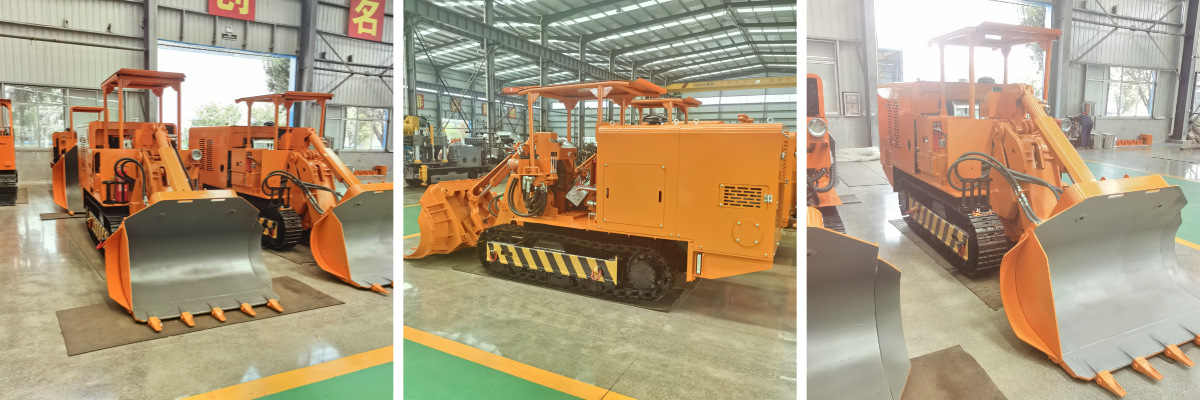 Unterirdischer Steinlader