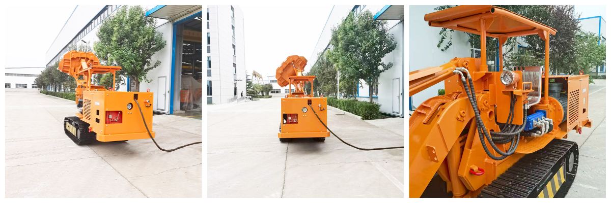 Giá máy xúc đá dỡ hàng bên hông Giá máy xúc đá dỡ hàng bên hông