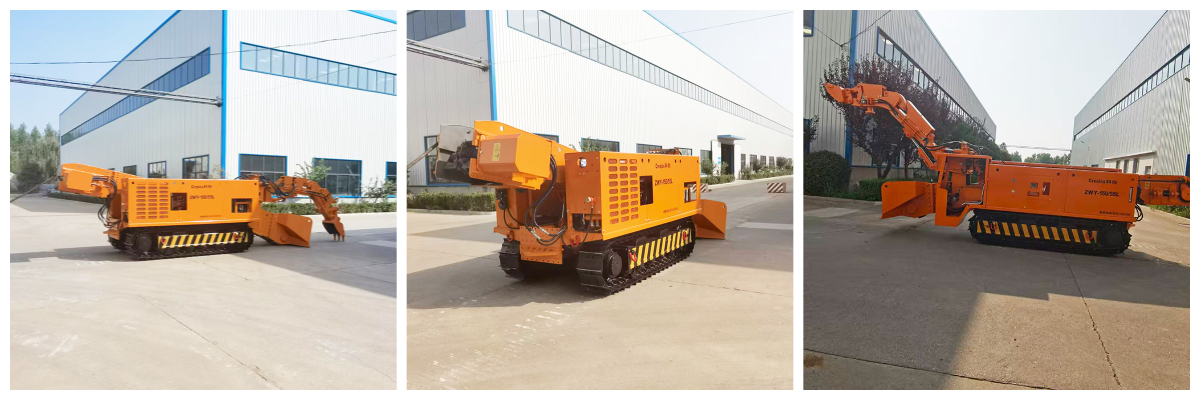 Carregador de sujidade para mina de ouro. jpg