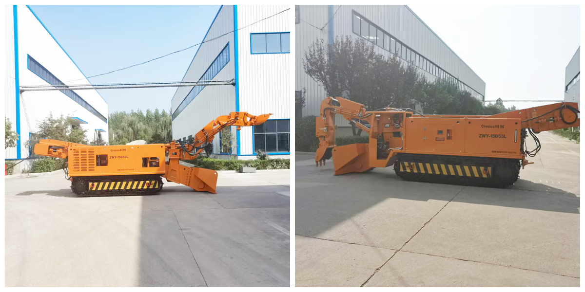 Carregadora de escavação para engenharia subterrânea