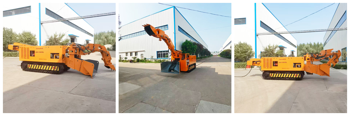 รถตักดินเพลาเอียง รถตักดินเพลาเอียง