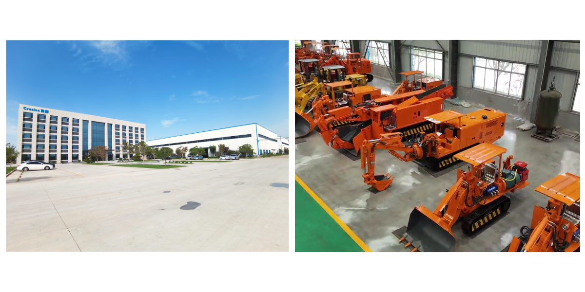 Carregador de entulho de grande inclinação. jpg