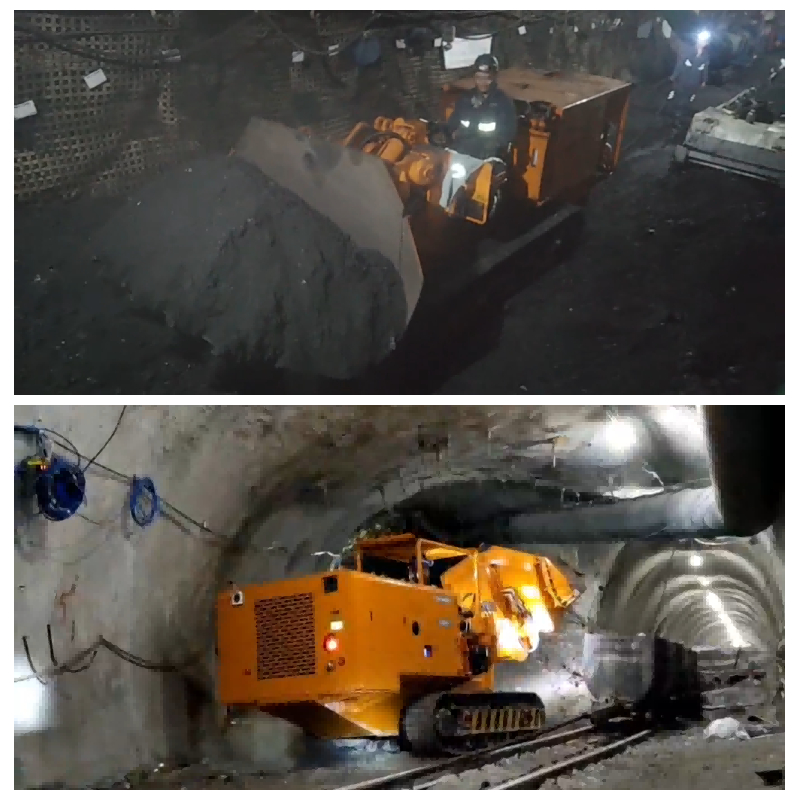 رافعة صخور منجم الفحم