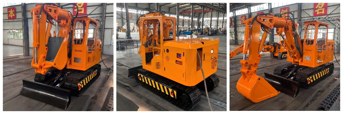 Excavatrice hydraulique minière