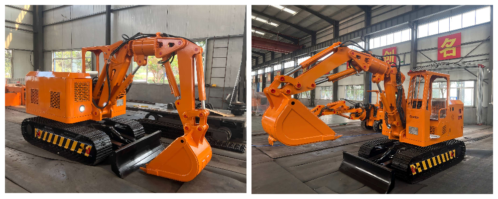 Escavadeira subterrânea a diesel