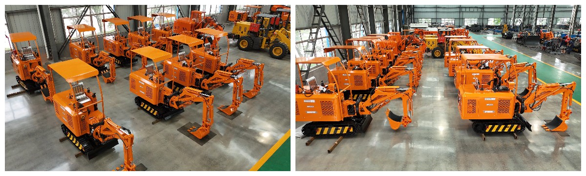 Escavadora subterrânea a diesel